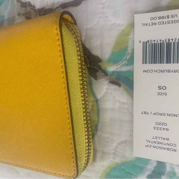 TORY BURCH Yellow Wristlet/Wallet - Picture 7 of 14